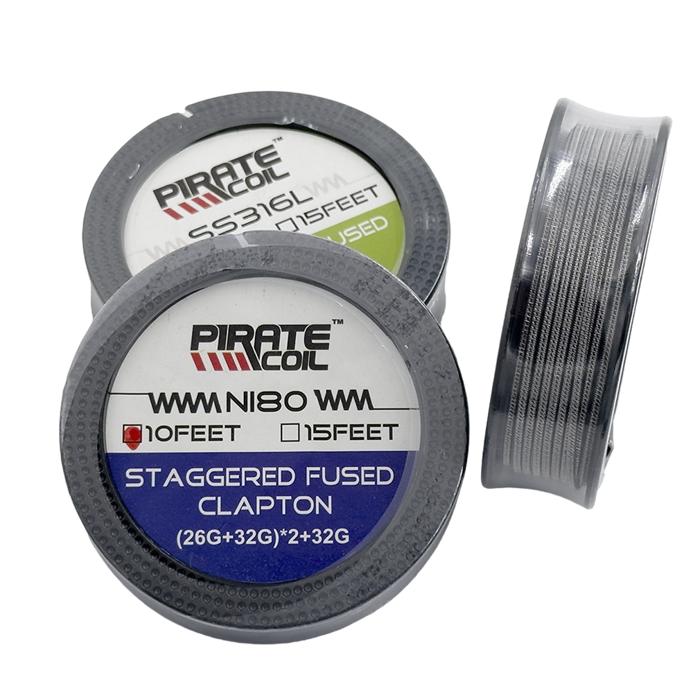 Staggered Fused Clapton Wire 2 - Stainless Wire Ss316 ulasan dan harga