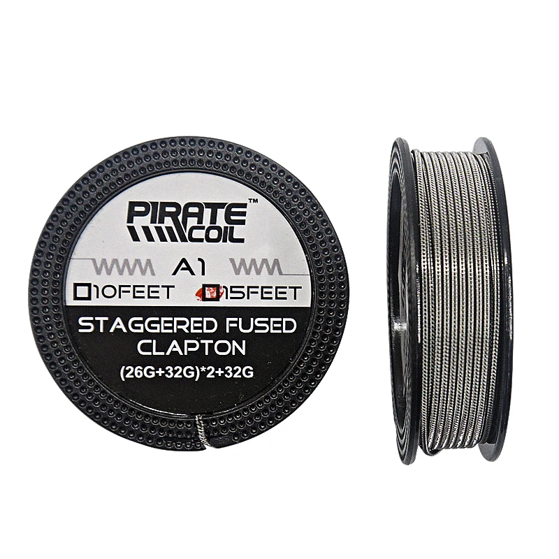 Staggered Fused Clapton Wire 2 - Stainless Wire Ss316 ulasan dan harga