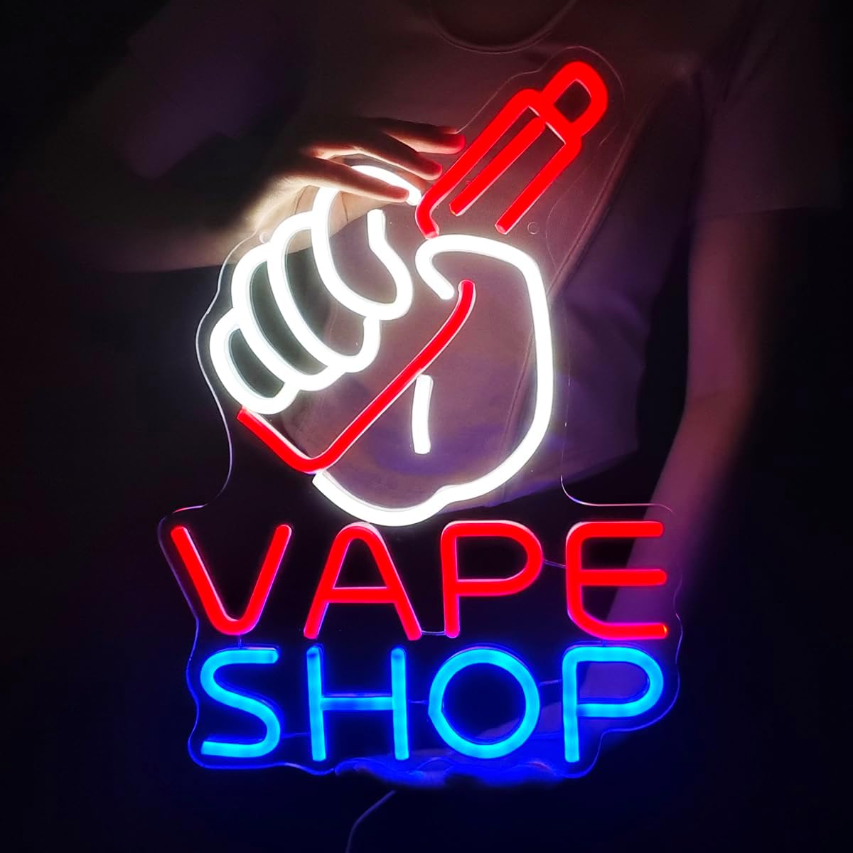 VAPE Shop Neon Sign for Smoke  - Vaping Shop ulasan dan harga