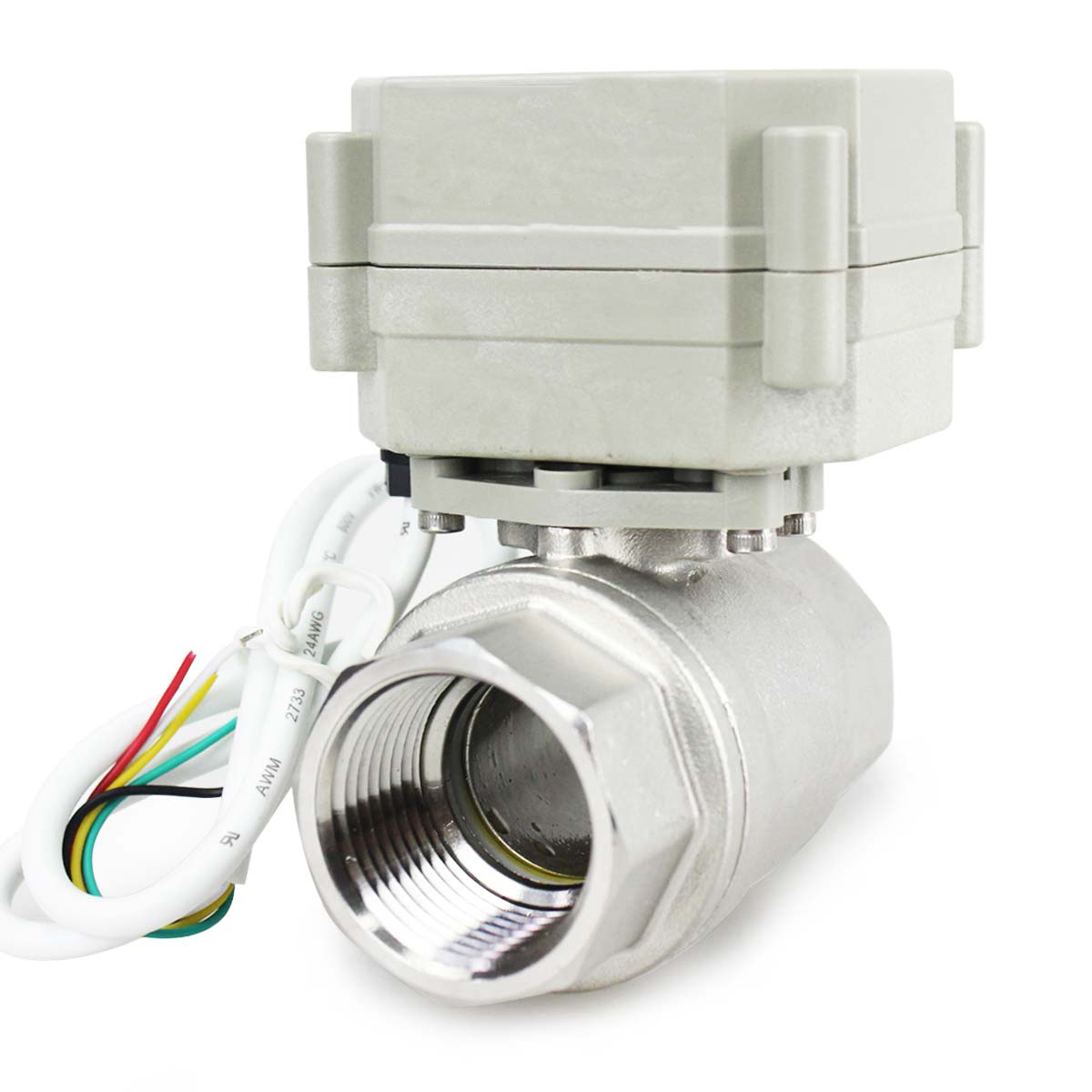 SS316 DN15-DN32 DC24V 2 Way Fu - Stainless Wire Ss316 ulasan dan harga