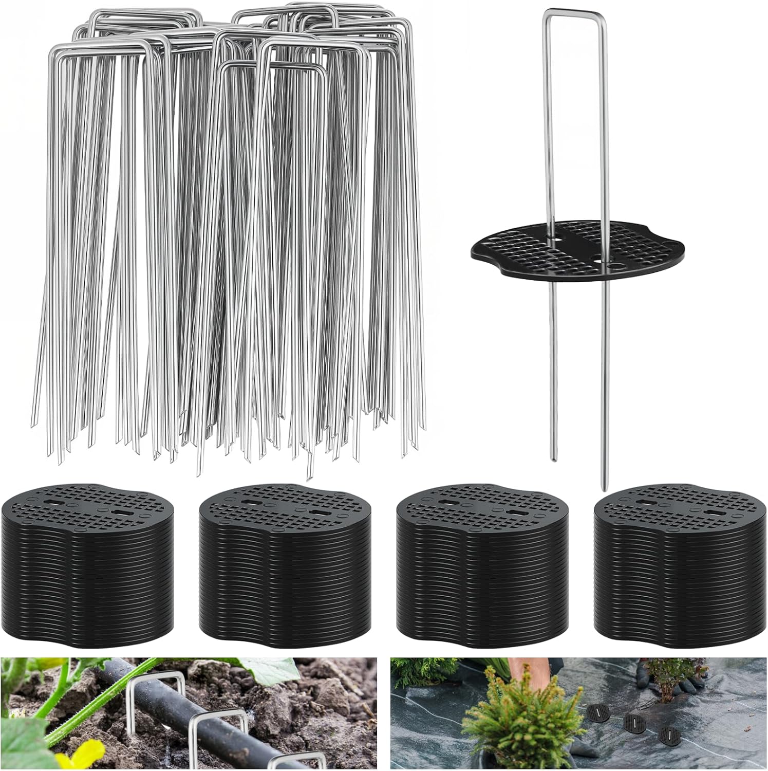 100-400Pcs U-shaped Ground Peg - Dry Herb Vaping Accessories ulasan dan harga