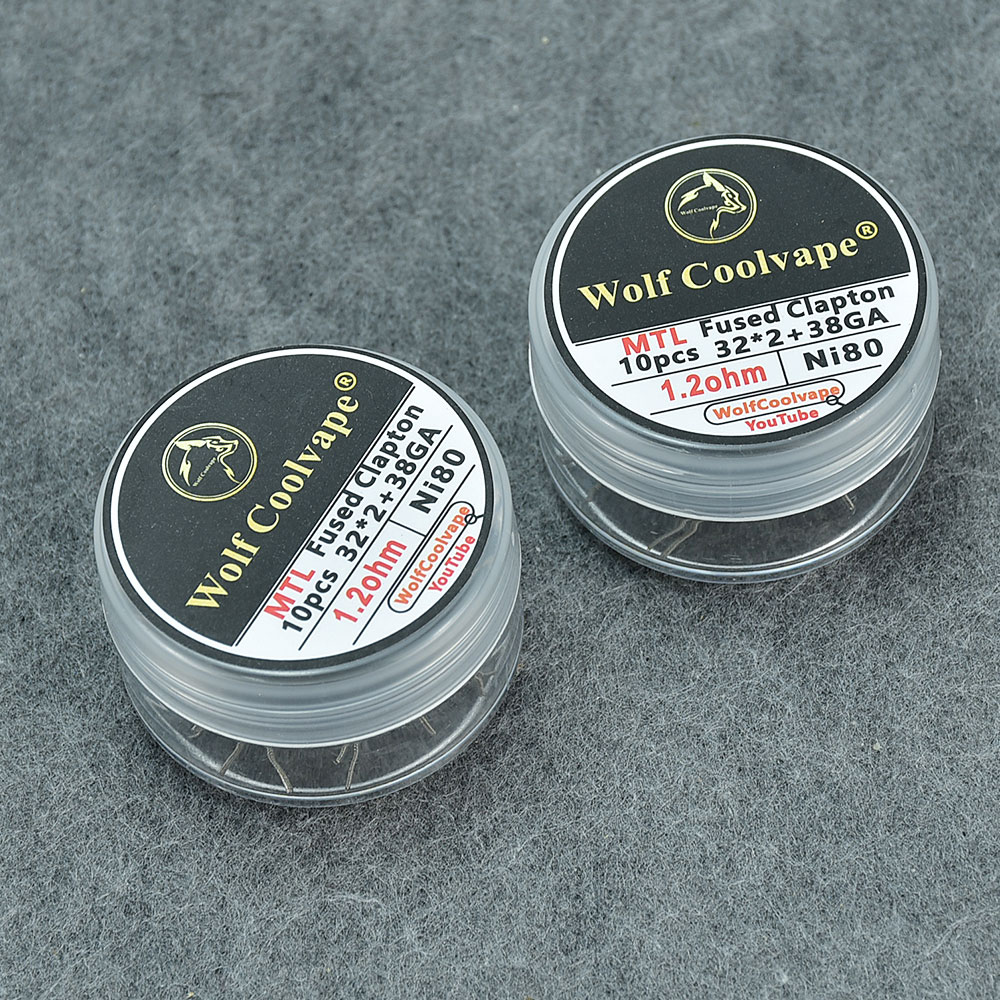 wolfcoolvape Pre-Built Heating - Vape Coil Replacement ulasan dan harga