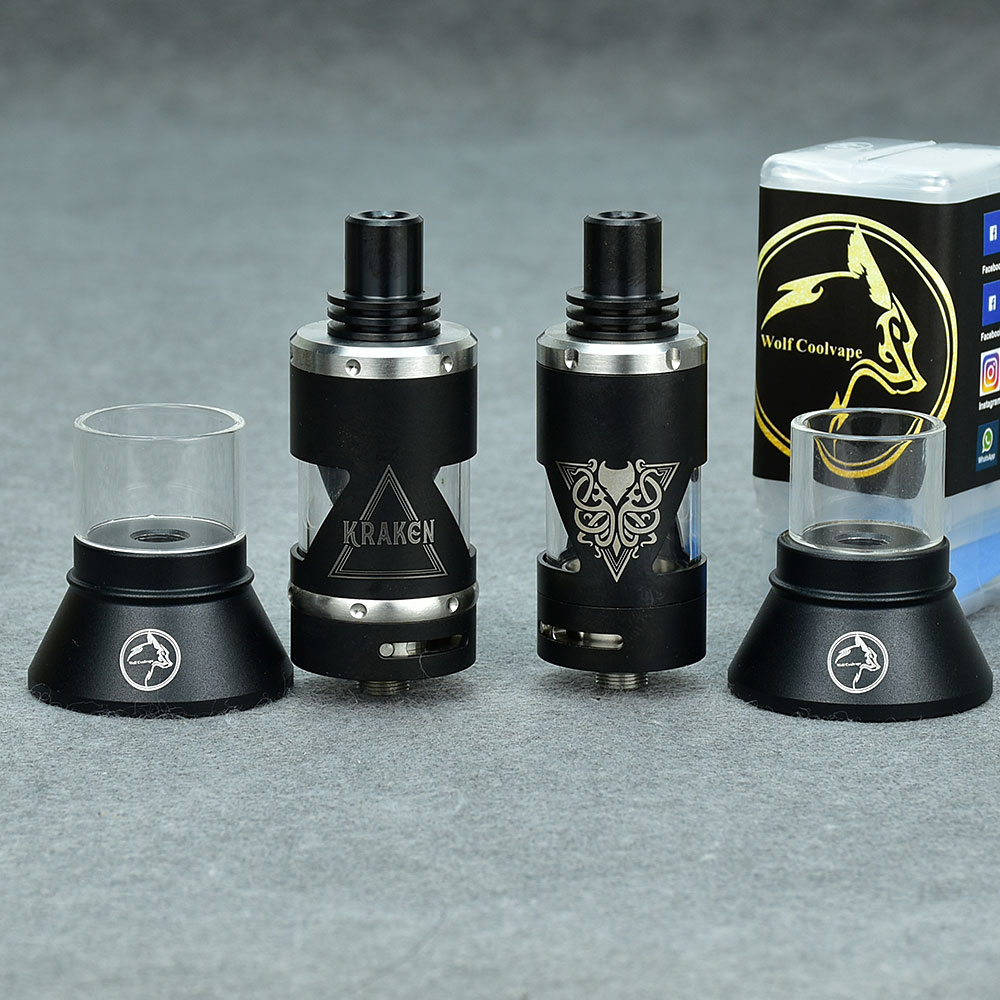 Wolfcool Vape Kraken RTA V2.5  - Vape Coil Replacement ulasan dan harga