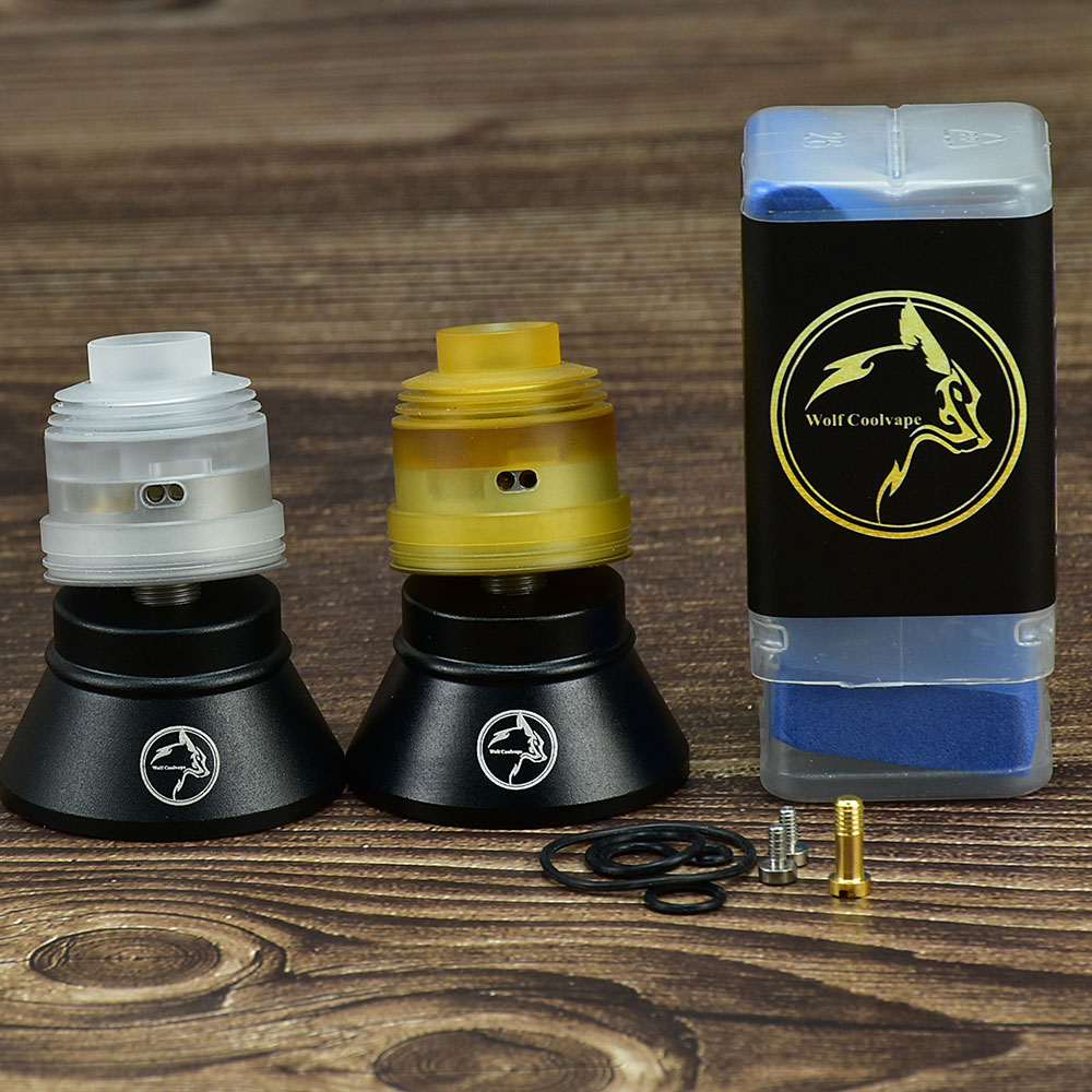 Wolfcoolvape Hussar V2 RDA Tan - Rda Atomizer Deck ulasan dan harga