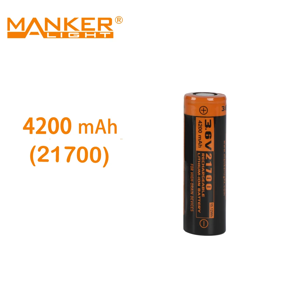 Manker 14500/18650/18350/21700 - Vape Battery 18650 ulasan dan harga
